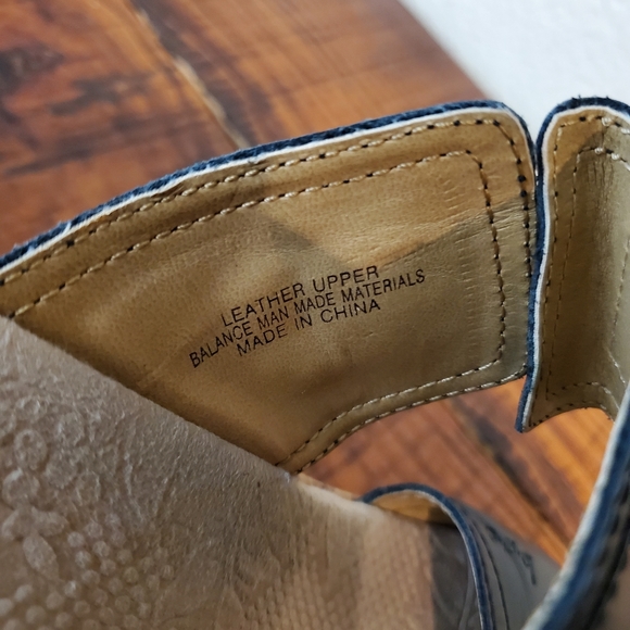 BOC Black Cork Wedges Leather Boho Sandals - Picture 3 of 9